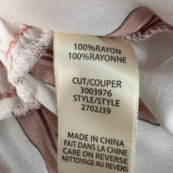 Max Studio Striped Top Womens Medium Business Casual Career Workwear Office - Picture 8 of 10